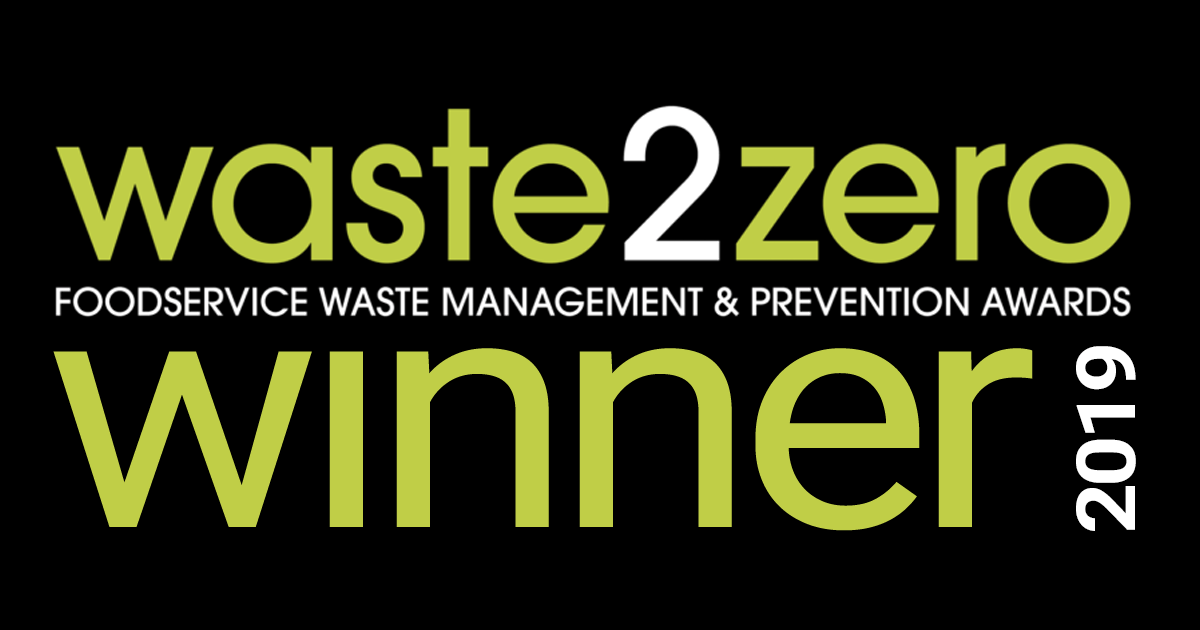2019 waste2zero Best Closed Loop Project Winner - Vegware